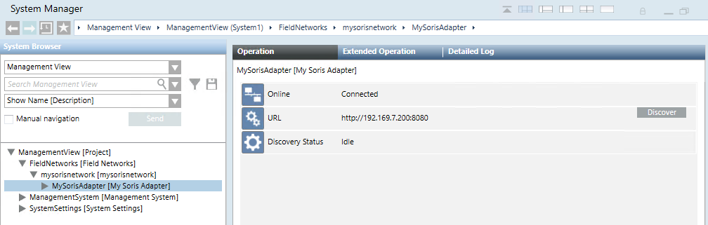IEE Occupancy Tool-Adapter konfigurieren