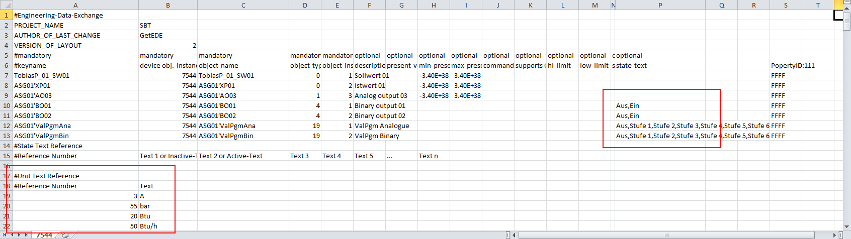 CSV ohne Referenzdatei.